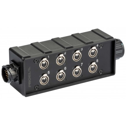 PROEL STAGE ABOX08PDL PROEL STAGE 8032496925781 Italy ST 1 0 Active 1 0 3 FERT 85371098 pShockproof plastic audio box wired with